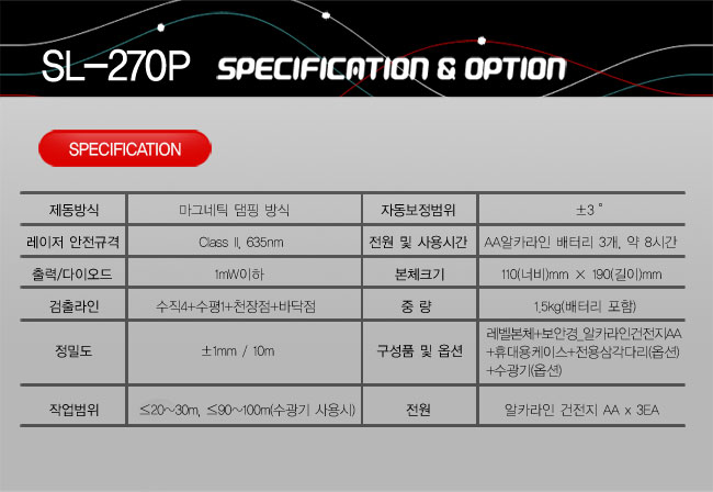 新坤SL-270P自動安平激光標(biāo)線儀 新坤SL-270P自動安平激光標(biāo)線儀