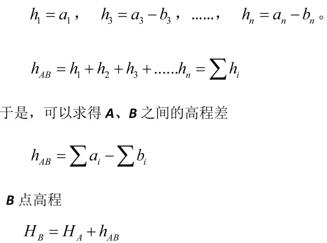 水準(zhǔn)測量原理 水準(zhǔn)測量原理